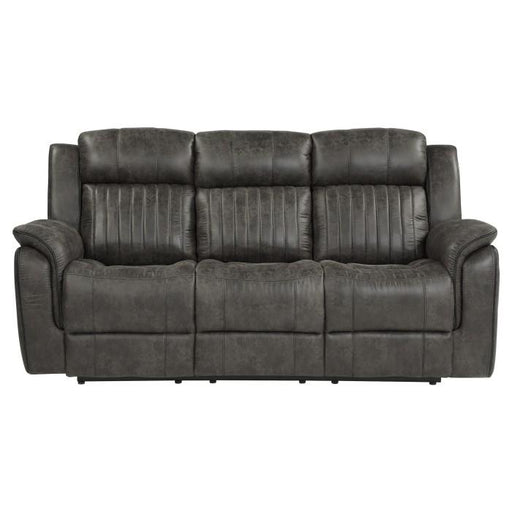 Centeroak Double Reclining Sofa in Gray 9479BRG-3 image