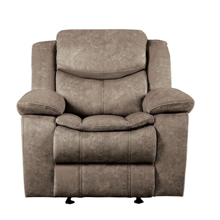 Bastrop Glider Reclining Chair in Brown 8230FBR-1 image