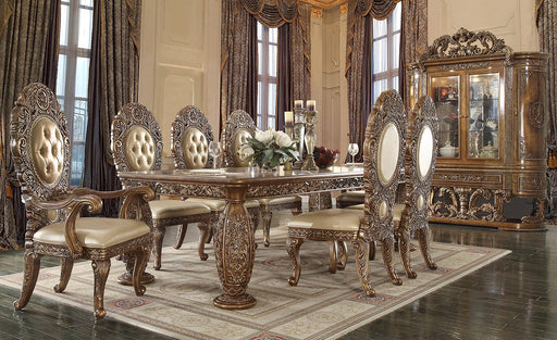 HD-8018 - 9PC DINING TABLE SET image