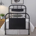 Vintage Series Twin Metal Bed - Black image