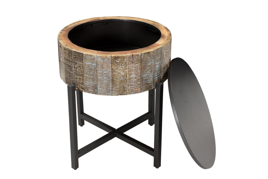 Galaxy Home T1216E End Table in Brown