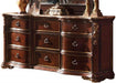 Galaxy Home Bella Dresser in Dark Walnut image
