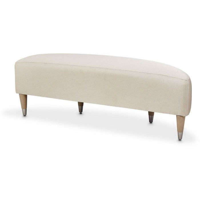 AICO Eclipse Bed Bench in Moonlight