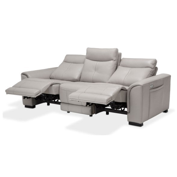 AICO Mia Bella Bentley 3pc Sofa Set w/ Motion