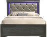 Galaxy Home Brooklyn Queen Bed in Gray image