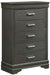 Galaxy Home Brooklyn Chest in Gray image