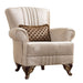 Galaxy Home Carmen Chair in Beige image