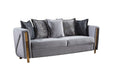 Galaxy Home Chanelle Sofa in Gray image