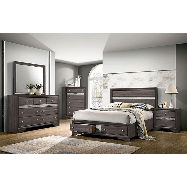 Chrissy 4 Pc Queen Bedroom Set