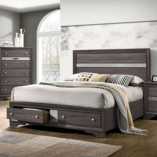 Chrissy 4 Pc Queen Bedroom Set