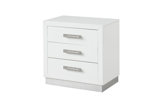 Galaxy Home Coco Nightstand in Milky White image
