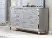Galaxy Home Sterling Dresser in Silver image