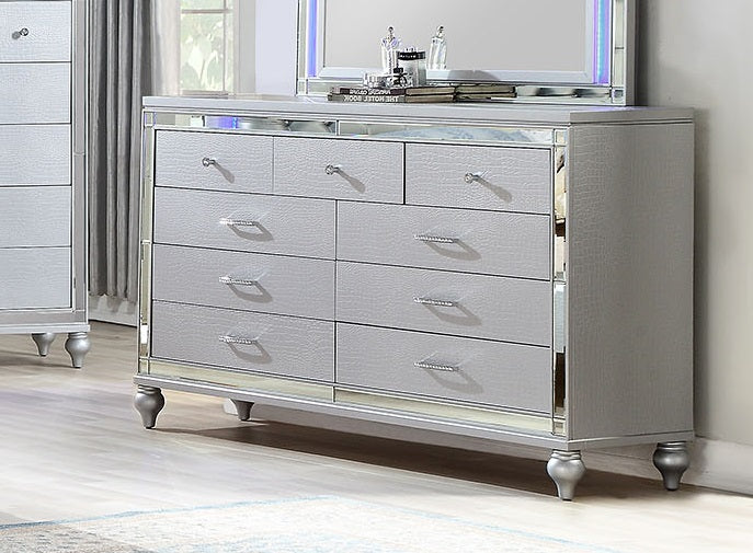Galaxy Home Sterling Dresser in Silver image