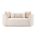 AICO Ariana Loveseat in Beige Gold image