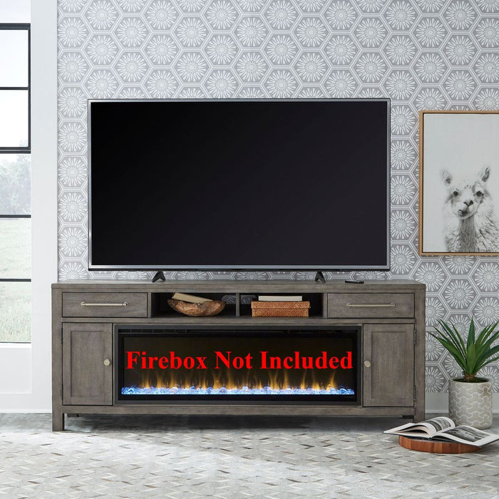 Liberty Furniture Fireplace 78 Inch TV Console in Multiple image