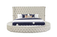 Galaxy Home Hazel Queen Bed in Cream image