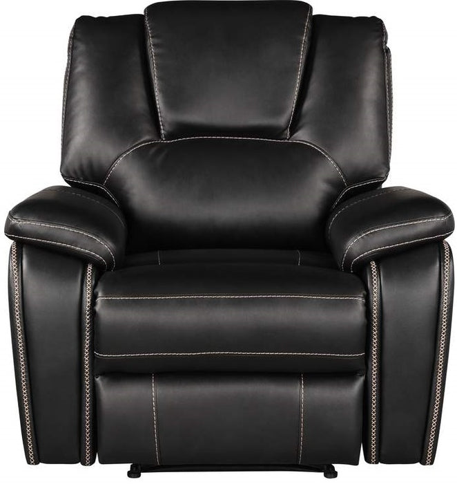 Galaxy Home Hong Kong Recliner Chair in Black image