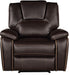 Galaxy Home Hong Kong Recliner in Brown image