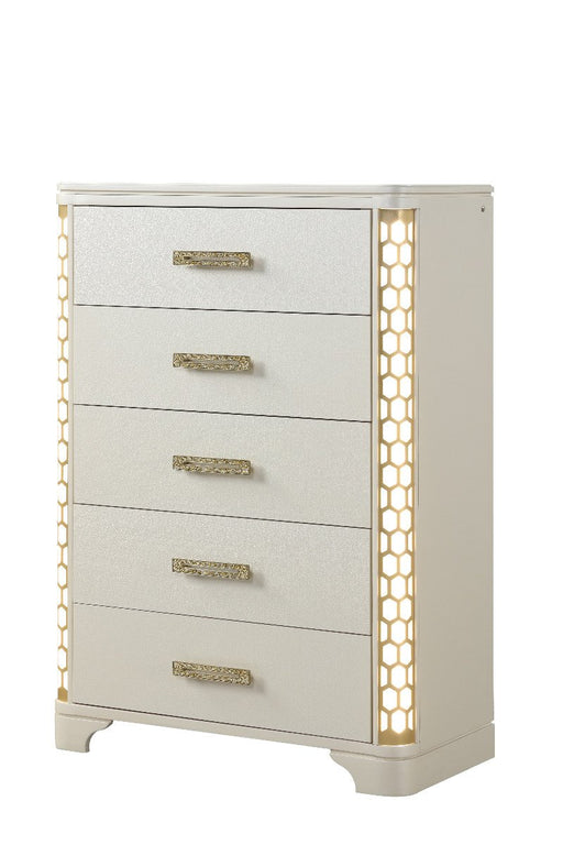 Galaxy Home Jasmine Chest in Beige image