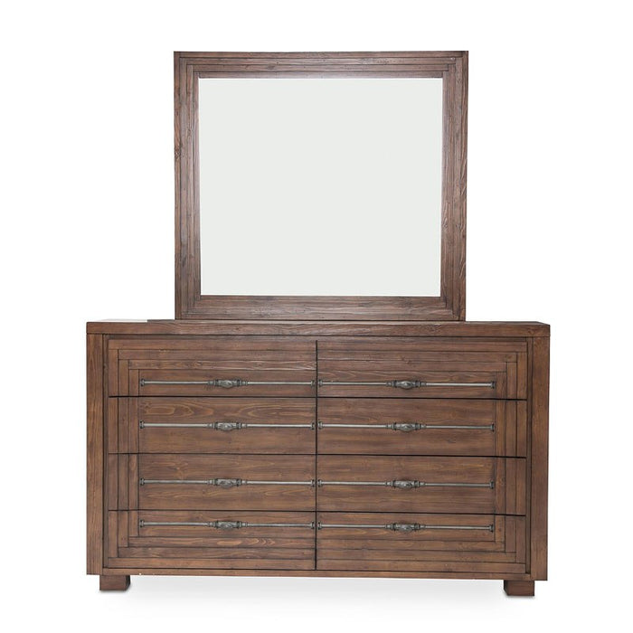 Aico Carrollton Dresser in Rustic Ranch