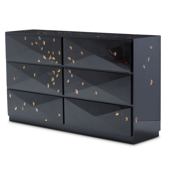 AICO Furniture A La Carte Illusions Windy Leaves Cabinet image