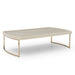 AICO Lisbon Cocktail Table in Silken Matte Cream image