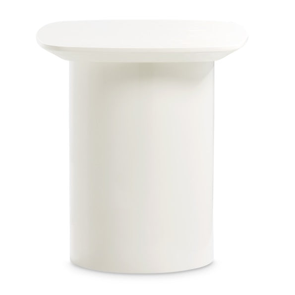AICO Furniture Le Montreaux Accent Table in Cloud White image