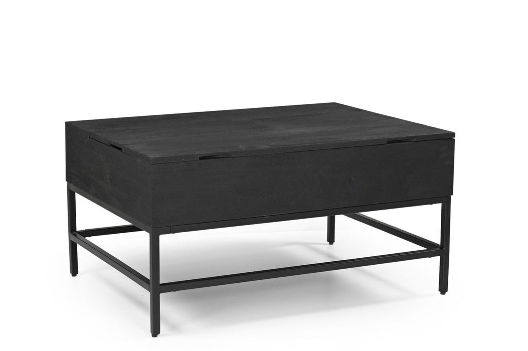 Galaxy Home T1105-10 Coffee Table in Black