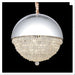 AICO Eclipse LED Light Chandelier w/Silver Dome in Moonlight image