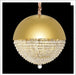 AICO Eclipse LED Light Chandelier w/Gold Dome in Moonlight KI-ECLP201-135 image