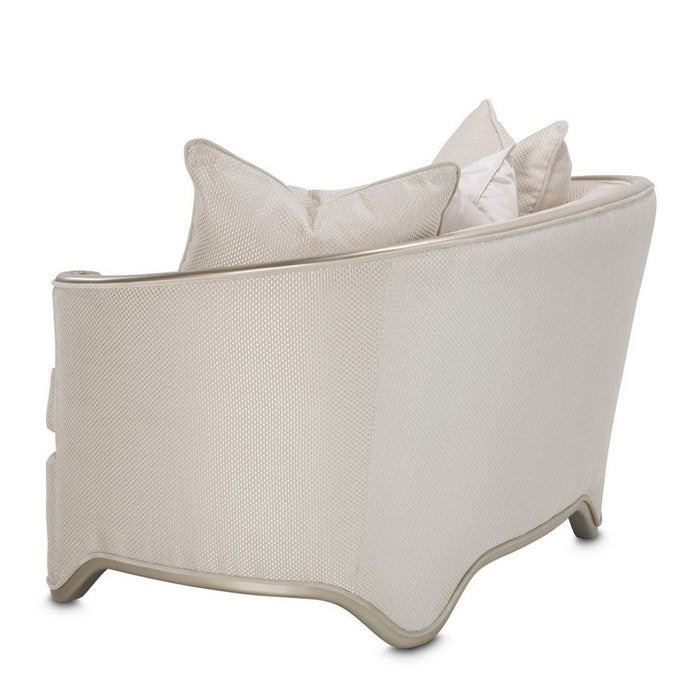 AICO London Place Chair & A Half in Light Champagne
