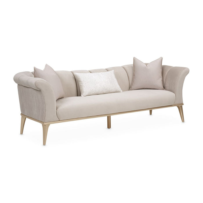 AICO Yvette Sofa in Porcini Medium Champagne image