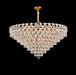 AICO Furniture Lighting Gala 28 Light Round LED Chandelier image