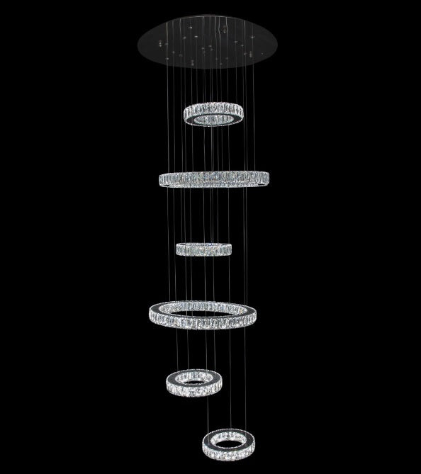 AICO Furniture Lighting Galaxy LED Chandelier image