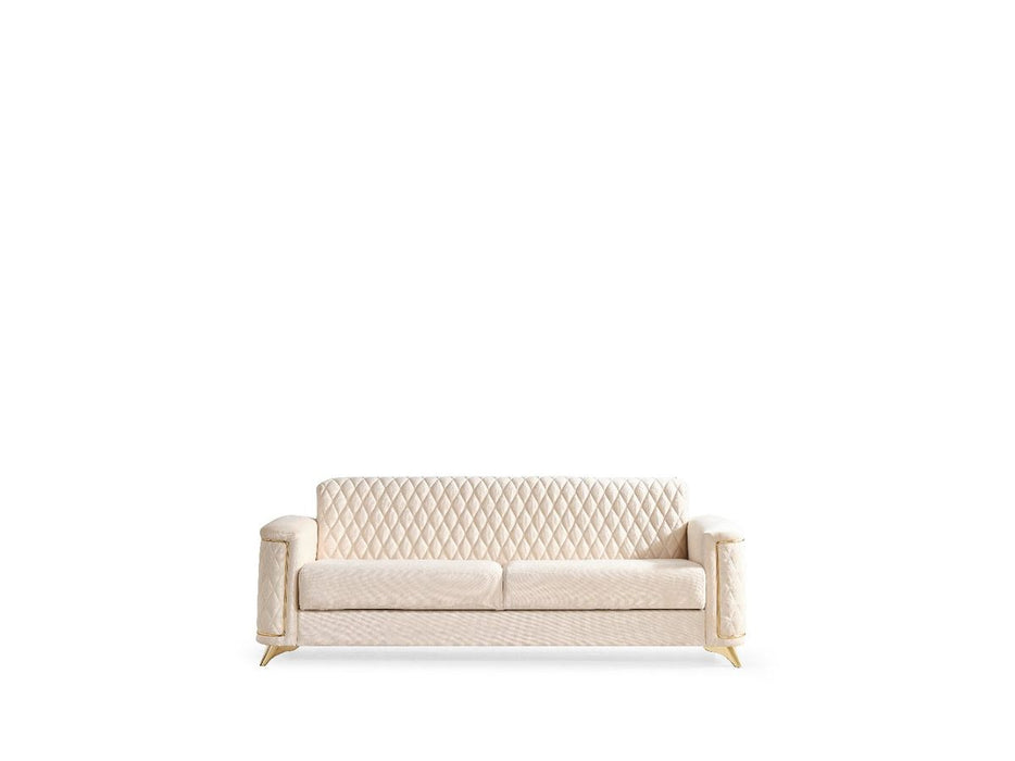 Galaxy Home Luna Sleeper Sofa in Ivory image