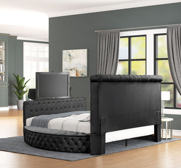 Galaxy Home Maya King Bed in Black