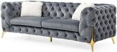 Galaxy Home Moderno Sofa in Gray image