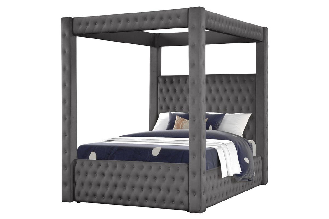 Galaxy Home Monica Full Bed in Gray