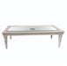 AICO Glimmering Heights Rectangular Cocktail Table in Ivory image
