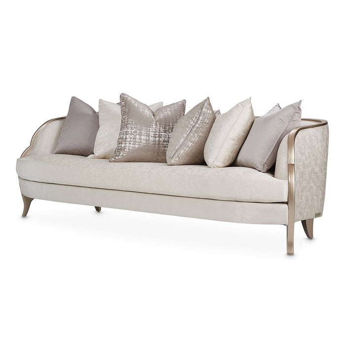 AICO Malibu Crest Sofa in Chardonnay