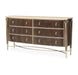 AICO Villa Cherie Dresser in Hazelnut image