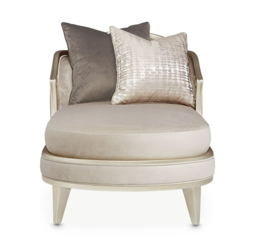 AICO Villa Cherie Chaise in Hazelnut