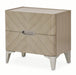AICO Furniture Penthouse Nightstand in Ash Gray image