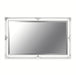 AICO Furniture Penthouse Wall Mirror in Ash Gray image