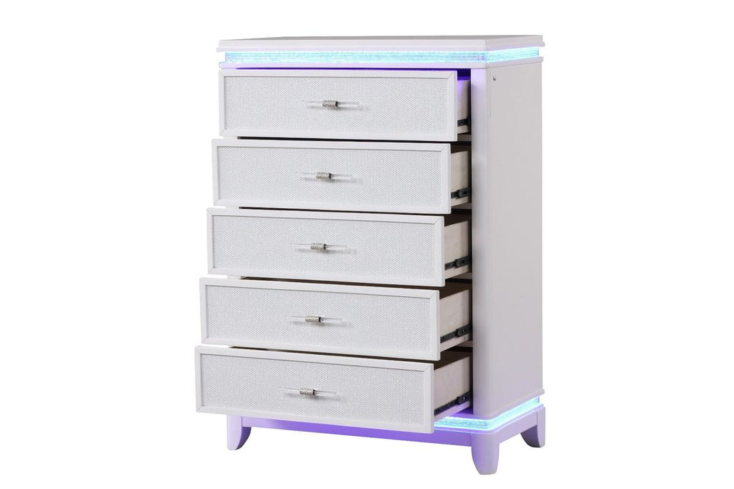 Galaxy Home Opium Chest in White