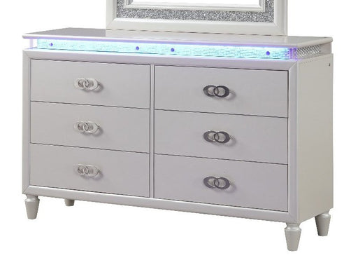 Galaxy Home Passion Dresser in Milky White image