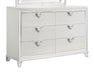 Galaxy Home Prism Dresser in White image