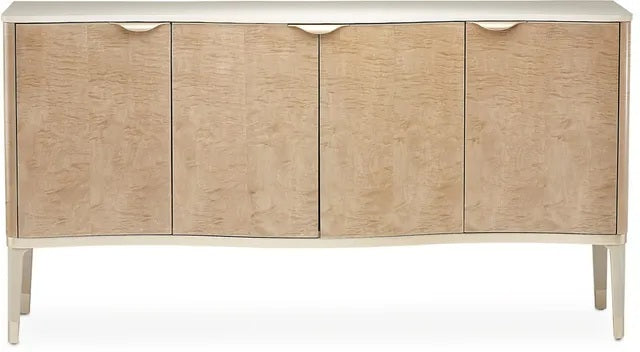 AICO Malibu Crest Sideboard in Blush