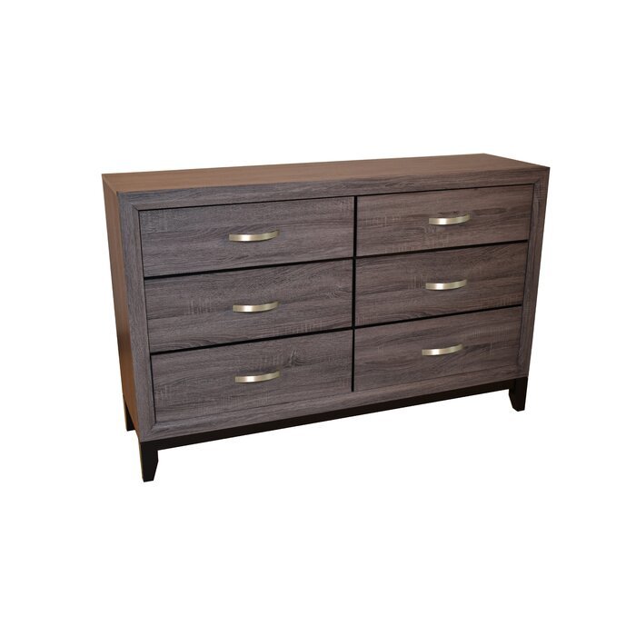 Galaxy Home Sierra Dresser in Gray