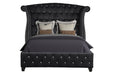 Galaxy Home Sophia Queen Bed in Black image